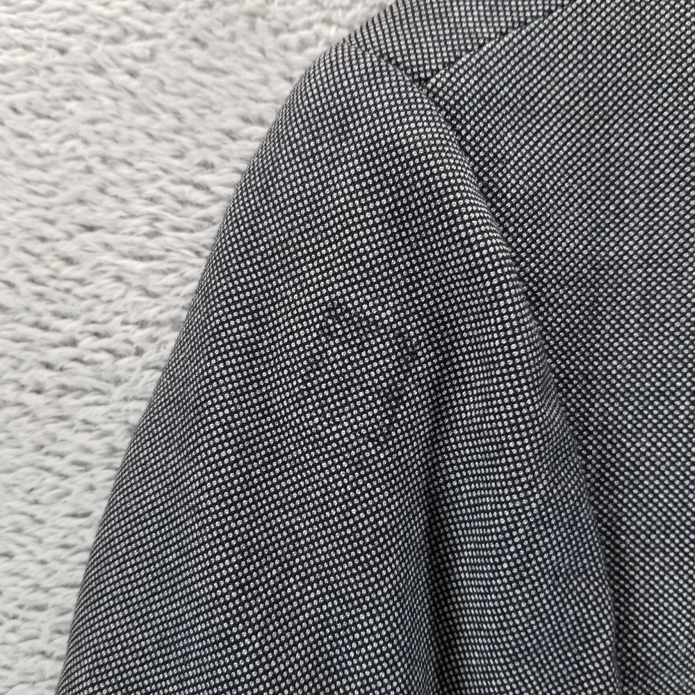 Polo By Ralph Lauren Blazer Mens 42 Gray Wool Check Sport Coat Jacket Made Italy